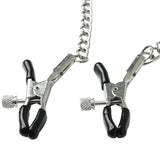 Buy Sex & Mischief Chained Nipple Clamps - Nipple Clamps with 30 cm Chain at NZ’s Mega Adult Toys Store. Discover premium sex toys with discreet shipping at the best price in NZ