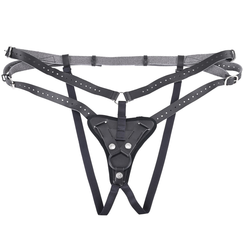 Buy SPORTSHEETS Aurora High Waisted Strap On - Black Adjustable Strap - On Harness (No Probe Included) at NZ’s Mega Adult Toys Store. Discover premium sex toys with discreet shipping at the best price in NZ