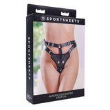 Buy SPORTSHEETS Aurora High Waisted Strap On - Black Adjustable Strap - On Harness (No Probe Included) at NZ’s Mega Adult Toys Store. Discover premium sex toys with discreet shipping at the best price in NZ