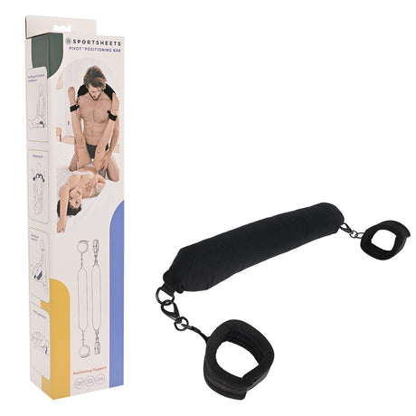 Buy Pivot Positioning Bar - Black Padded Position & Spreader Bar at NZ’s Mega Adult Toys Store. Discover premium sex toys with discreet shipping at the best price in NZ