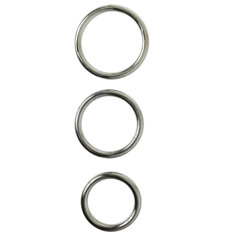 Buy SPORTSHEETS Seamless Metal O - Ring 3 Pack - Metal Rings - Set of 3 Sizes at NZ’s Mega Adult Toys Store. Discover premium sex toys with discreet shipping at the best price in NZ