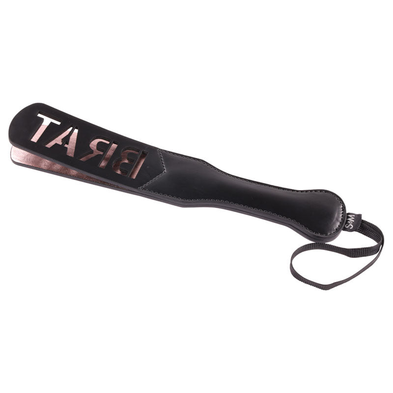 Buy Sex & Mischief Brat Paddle - Black Spanking Paddle at NZ’s Mega Adult Toys Store. Discover premium sex toys with discreet shipping at the best price in NZ