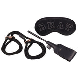 Buy Sex & Mischief Knotty Brat Kit - Black Bondage Kit - 3 Piece Set at NZ’s Mega Adult Toys Store. Discover premium sex toys with discreet shipping at the best price in NZ