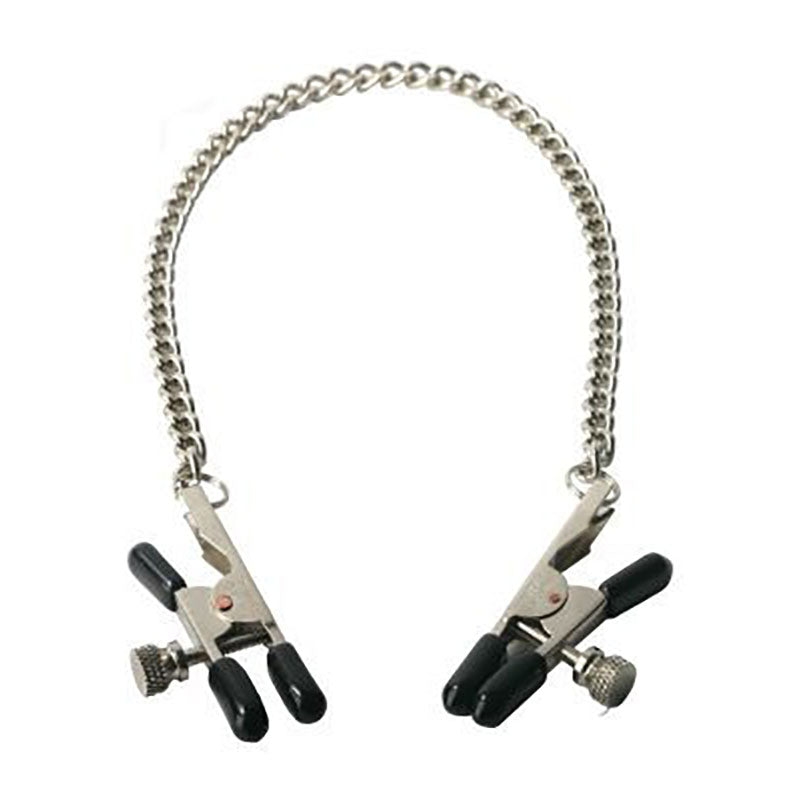 Buy Master Series Ox Bull Nose Nipple Clamps - Metal Nipple Clamps with Chain at NZ’s Mega Adult Toys Store. Discover premium sex toys with discreet shipping at the best price in NZ