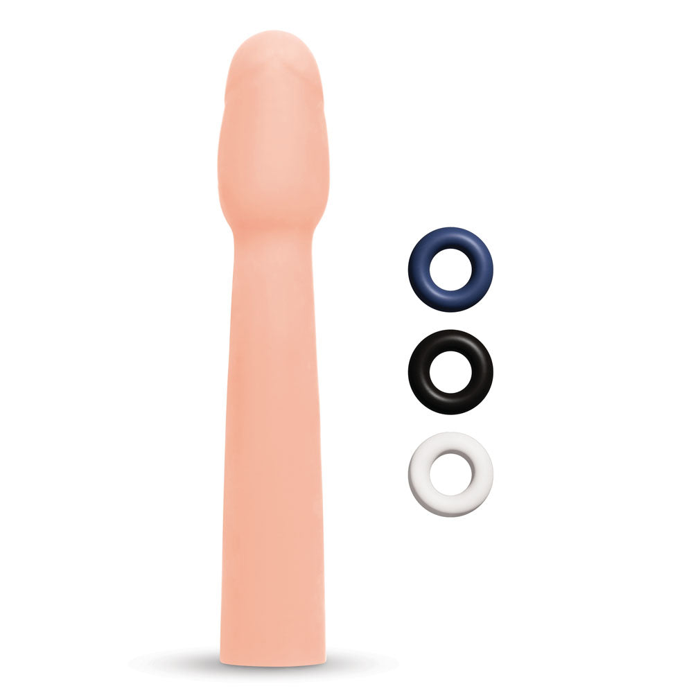 Buy Size Up Realistic 2 Inch Penis Extender - Flesh 5 cm (2'') Penis Extension Sleeve at NZ’s Mega Adult Toys Store. Discover premium sex toys with discreet shipping at the best price in NZ