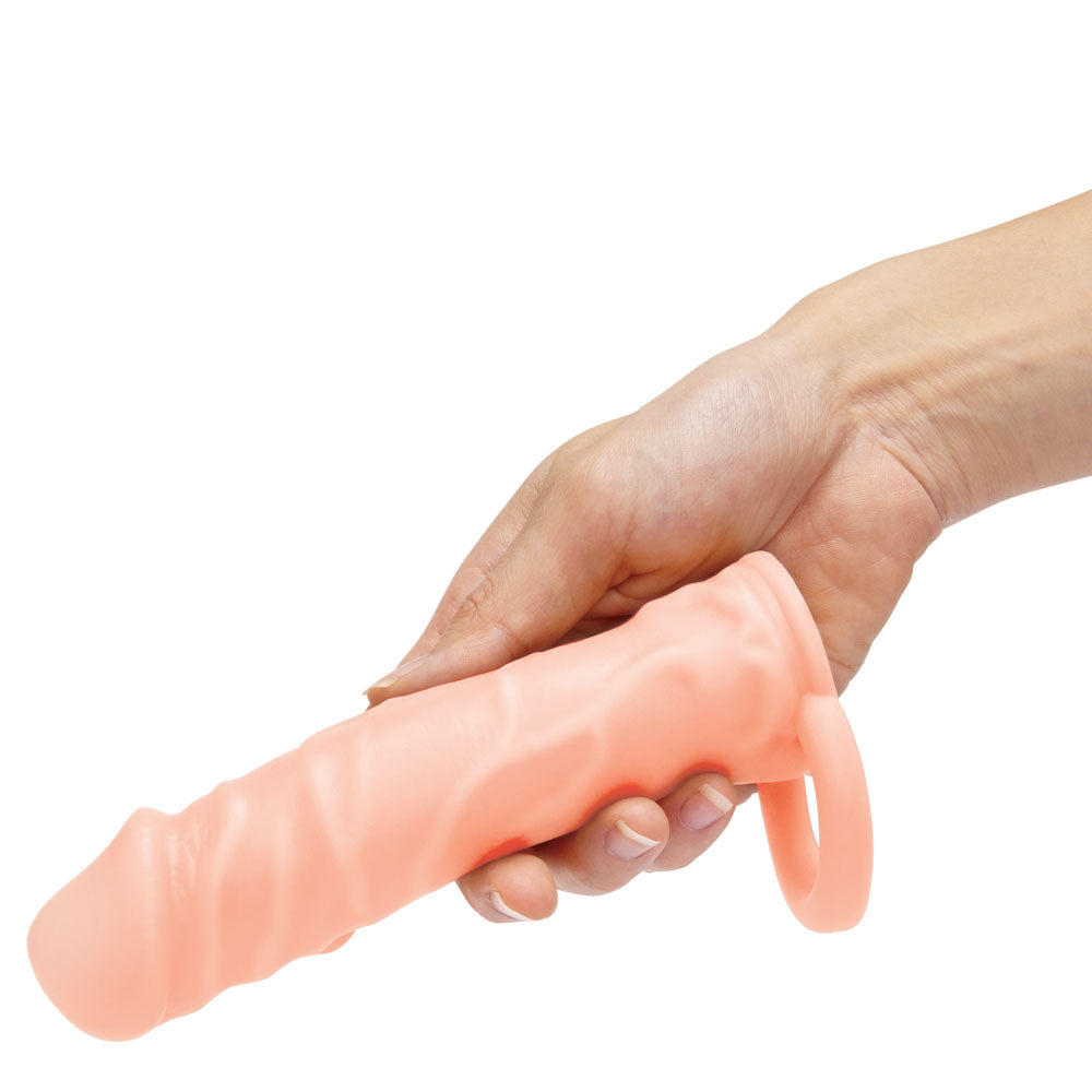 Buy Size Up Realistic 1 Inch Penis Extender - Flesh - Flesh 2.5 cm (1'') Penis Extension Sleeve at NZ’s Mega Adult Toys Store. Discover premium sex toys with discreet shipping at the best price in NZ