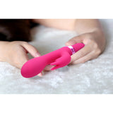 Buy Vive Zosia - Pink 21.3 cm USB Rechargeable Rabbit Vibrator at NZ’s Mega Adult Toys Store. Discover premium sex toys with discreet shipping at the best price in NZ