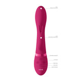 Buy Vive Zosia - Pink 21.3 cm USB Rechargeable Rabbit Vibrator at NZ’s Mega Adult Toys Store. Discover premium sex toys with discreet shipping at the best price in NZ