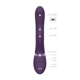 Buy VIVE Aimi - Purple - Purple 22.3 cm USB Rechargeable Rabbit Vibrator at NZ’s Mega Adult Toys Store. Discover premium sex toys with discreet shipping at the best price in NZ