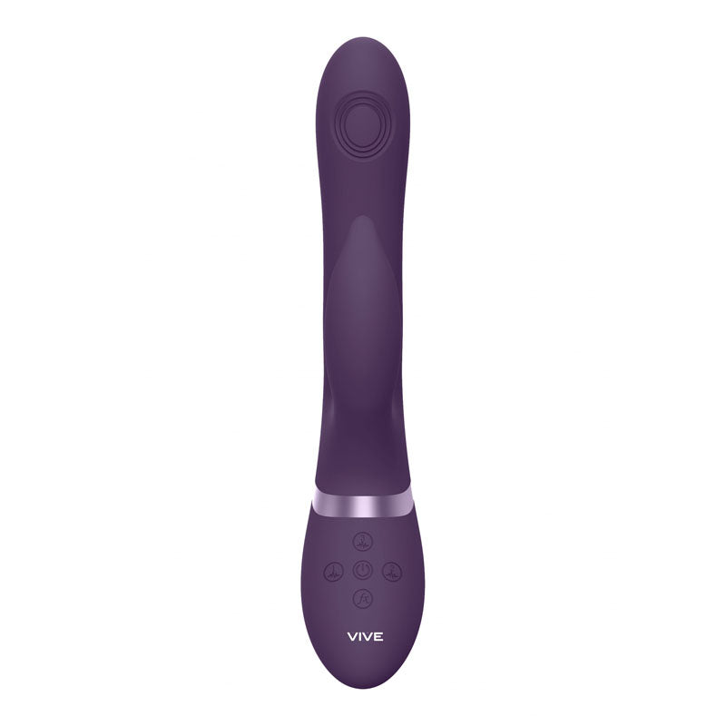 Buy VIVE Aimi - Purple - Purple 22.3 cm USB Rechargeable Rabbit Vibrator at NZ’s Mega Adult Toys Store. Discover premium sex toys with discreet shipping at the best price in NZ