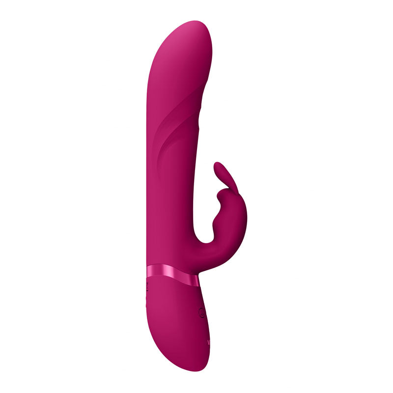 Buy VIVE Nari - Pink - Pink 24.1 cm USB Rechargeable Rabbit Vibrator at NZ’s Mega Adult Toys Store. Discover premium sex toys with discreet shipping at the best price in NZ