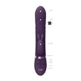 Buy VIVE Nari - Purple - Purple 24.1 cm USB Rechargeable Rabbit Vibrator at NZ’s Mega Adult Toys Store. Discover premium sex toys with discreet shipping at the best price in NZ