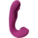 Buy VIVE Yuna - Pink - Pink USB Rechargeable Flapping Vibrator with Air Pulsation at NZ’s Mega Adult Toys Store. Discover premium sex toys with discreet shipping at the best price in NZ