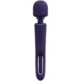 Buy VIVE Kiku - Purple - Purple 25.2 cm USB Rechargeable Dual End Massage Wand with Flapping Tip at NZ’s Mega Adult Toys Store. Discover premium sex toys with discreet shipping at the best price in NZ