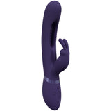 Buy VIVE Mika - Purple - Purple 23.2 cm USB Rechargeable Rabbit Vibrator with Flapping Shaft at NZ’s Mega Adult Toys Store. Discover premium sex toys with discreet shipping at the best price in NZ