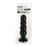 Buy VERS Liquid Silicone Suction Plug - Black 16.5 cm Butt Plug with Internal Steel Balls at NZ’s Mega Adult Toys Store. Discover premium sex toys with discreet shipping at the best price in NZ