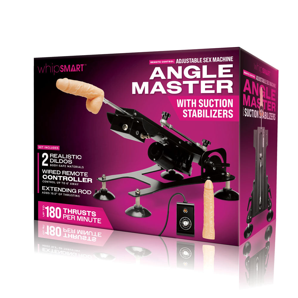 Buy WhipSmart Angle Master Adjustable Sex Machine - Mains Powered Sex Machine at NZ’s Mega Adult Toys Store. Discover premium sex toys with discreet shipping at the best price in NZ