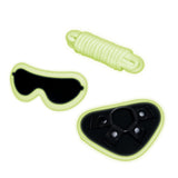 Buy WhipSmart Glow In The Dark 4pc Strap - On Set - Glow in Dark 15.2 cm Strap - On with Eye Mask & Rope at NZ’s Mega Adult Toys Store. Discover premium sex toys with discreet shipping at the best price in NZ