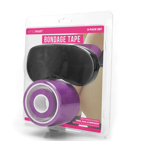 Buy WhipSmart Bondage Tape - Purple 30 Metre - With Bonus Eye Mask at NZ’s Mega Adult Toys Store. Discover premium sex toys with discreet shipping at the best price in NZ