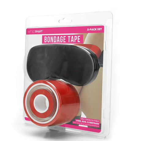 Buy WhipSmart Bondage Tape - Red 30 Metre - With Bonus Eye Mask at NZ’s Mega Adult Toys Store. Discover premium sex toys with discreet shipping at the best price in NZ