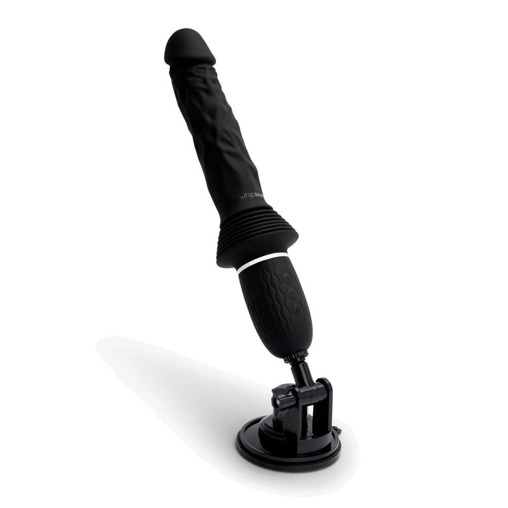 Buy WhipSmart Thrusting Cock - Black 30 cm USB Rechargeable Thrusting Vibrator with Suction Mount at NZ’s Mega Adult Toys Store. Discover premium sex toys with discreet shipping at the best price in NZ