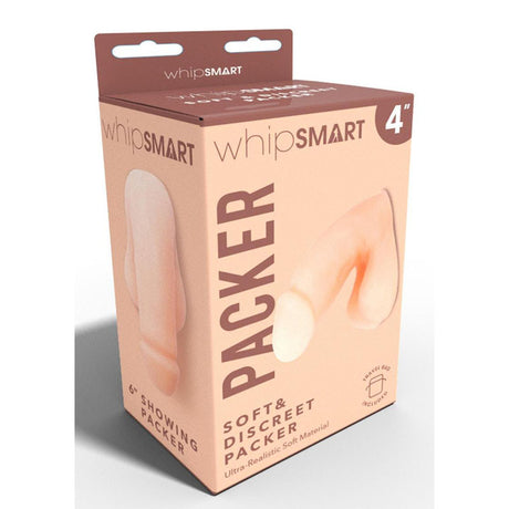 Buy WhipSmart 4'' Soft & Discreet Packer - Flesh 10.2 cm Packer at NZ’s Mega Adult Toys Store. Discover premium sex toys with discreet shipping at the best price in NZ