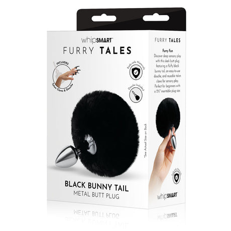 Buy WhipSmart Furry Tales Black Bunny Tail - Metal 6.3 cm Butt Plug with Black Bunny Tail at NZ’s Mega Adult Toys Store. Discover premium sex toys with discreet shipping at the best price in NZ