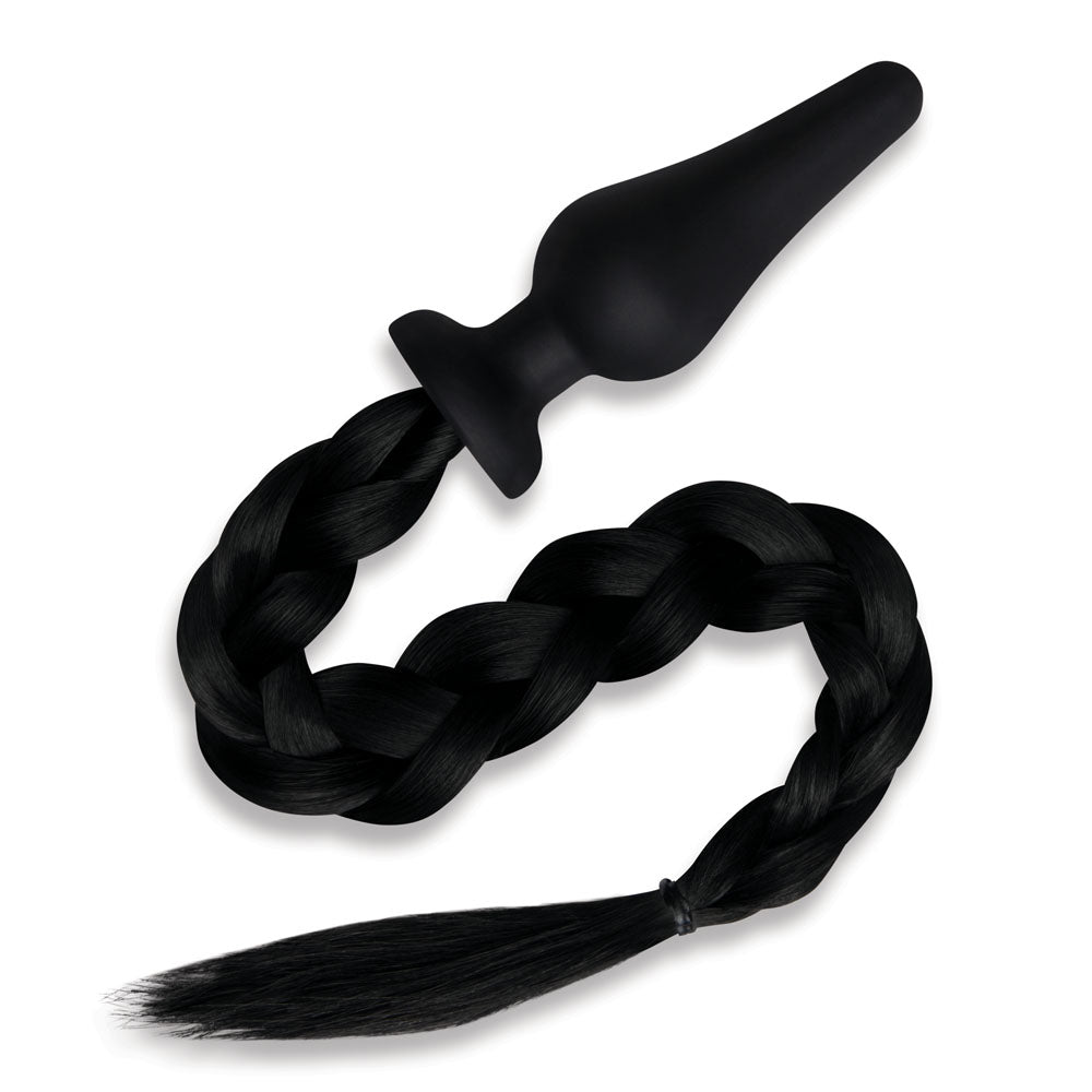 Buy WhipSmart Furry Tales 4 Inch Silicone Pony Tail Butt Plug - Black 10.1 cm Butt Plug with Black Pony Tail at NZ’s Mega Adult Toys Store. Discover premium sex toys with discreet shipping at the best price in NZ