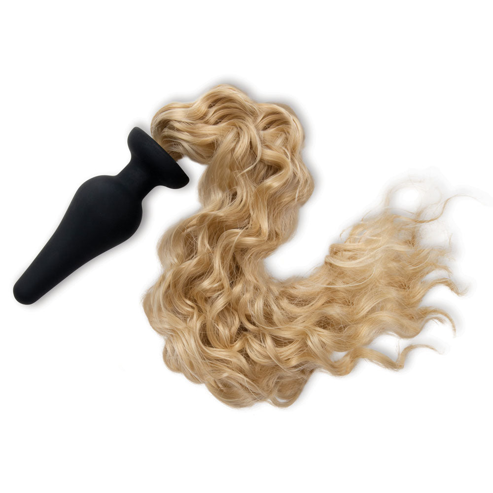 Buy WhipSmart Furry Tales 4 Inch Silicone Pony Tail Butt Plug - Black 10.1 cm Butt Plug with Blonde Pony Tail at NZ’s Mega Adult Toys Store. Discover premium sex toys with discreet shipping at the best price in NZ