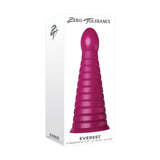 Buy Zero Tolerance Everest - Burgundy Red 26 cm Giant Butt Plug at NZ’s Mega Adult Toys Store. Discover premium sex toys with discreet shipping at the best price in NZ