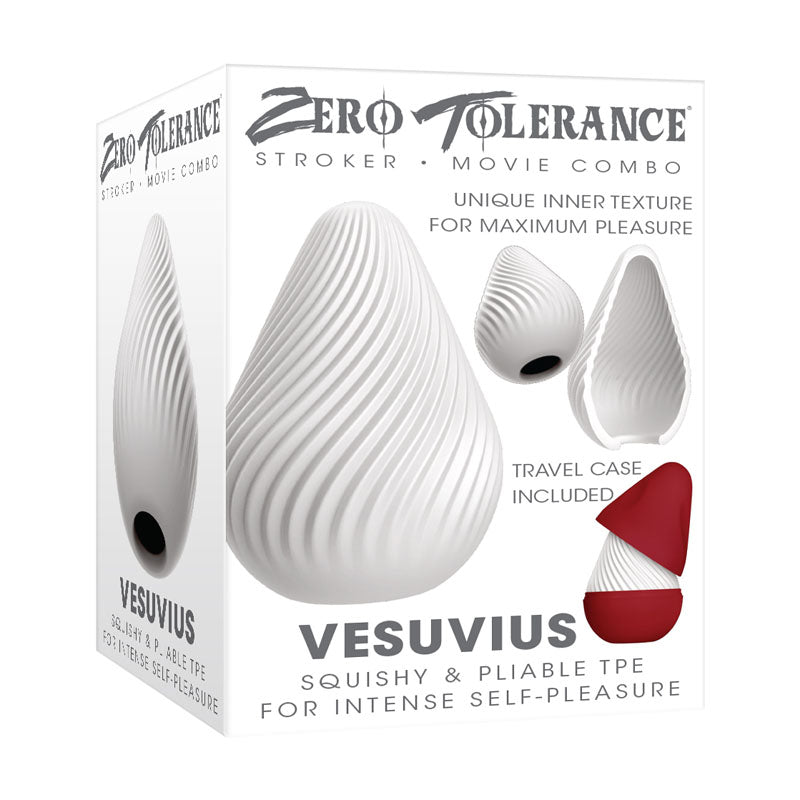 Buy Zero Tolerance VESUVIUS - White Mini Stroker Egg at NZ’s Mega Adult Toys Store. Discover premium sex toys with discreet shipping at the best price in NZ