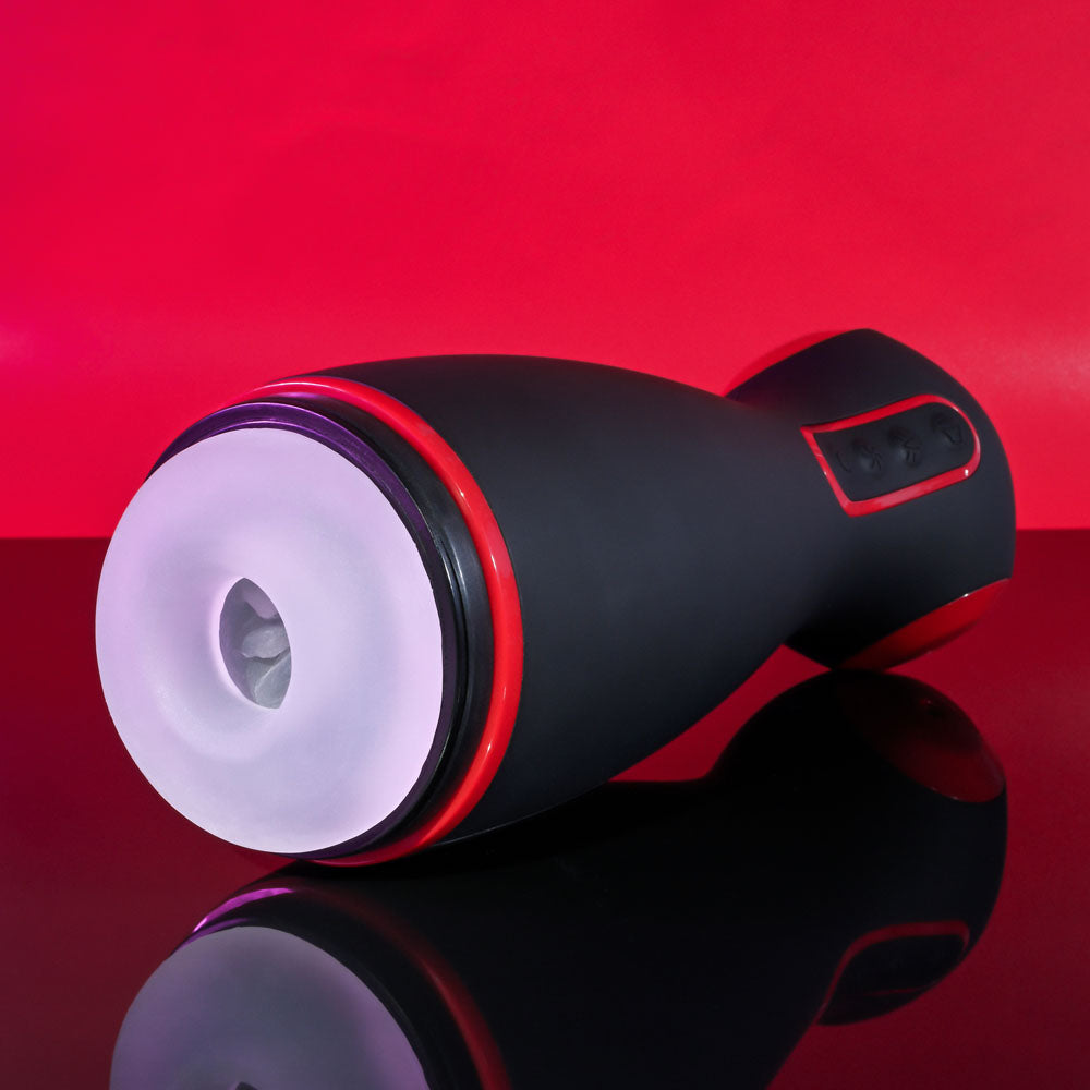 Buy Zero Tolerance TIGHT SQUEEZE - USB Rechargeable Vibrating, Squeezing & Talking Stroker at NZ’s Mega Adult Toys Store. Discover premium sex toys with discreet shipping at the best price in NZ