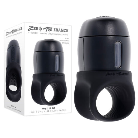 Buy Zero Tolerance WET IT BE - Black USB Rechargeable Vibrating and Self Lubricating Stroker at NZ’s Mega Adult Toys Store. Discover premium sex toys with discreet shipping at the best price in NZ