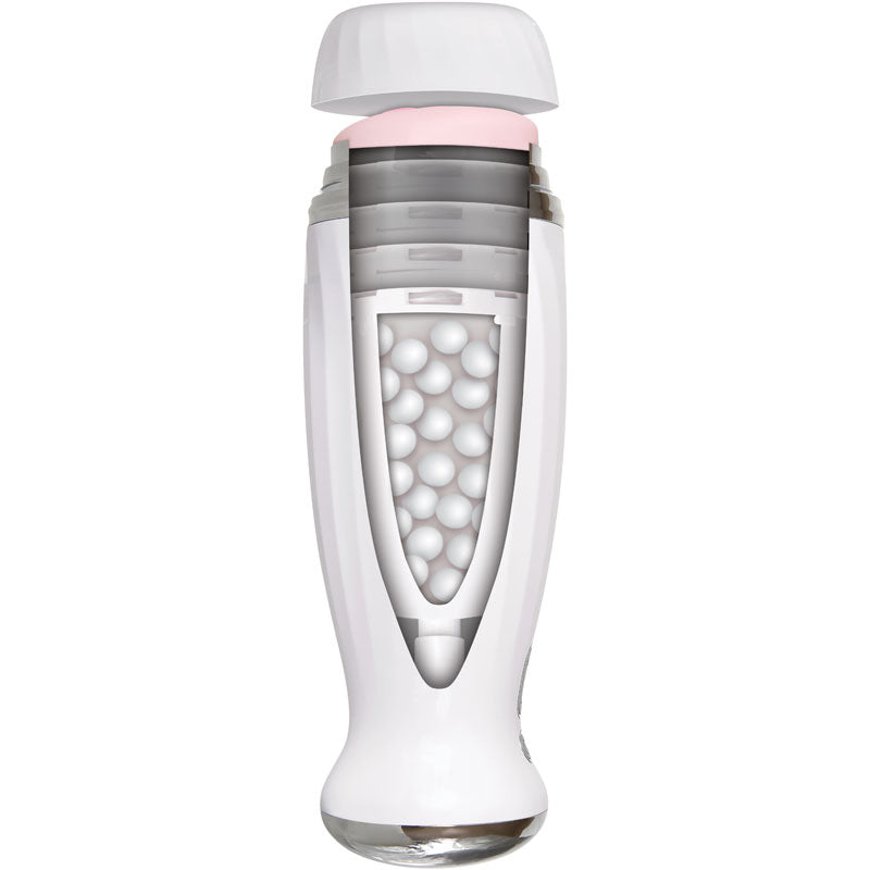 Buy Zero Tolerance The Thrusting Stroker - White USB Rechargeable Thrusting Masturbator at NZ’s Mega Adult Toys Store. Discover premium sex toys with discreet shipping at the best price in NZ