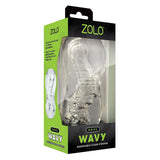 Buy Zolo Gripz - Wavy - Clear Stroker Sleeve at NZ’s Mega Adult Toys Store. Discover premium sex toys with discreet shipping at the best price in NZ