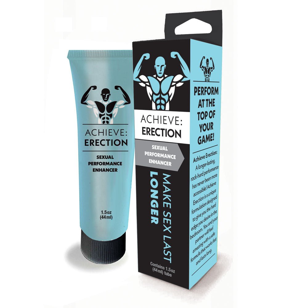 Buy Achieve: Erection - Sexual Performance Enhancer for Men - 44 ml Tube at NZ’s Mega Adult Toys Store. Discover premium sex toys with discreet shipping at the best price in NZ