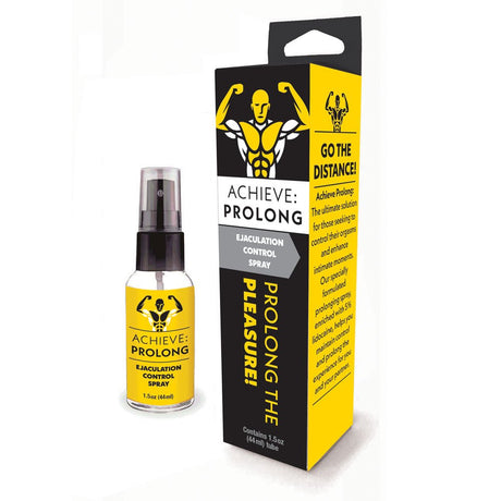 Buy Achieve: Prolong - Ejaculation Control Spray for Men - 29 ml Spray at NZ’s Mega Adult Toys Store. Discover premium sex toys with discreet shipping at the best price in NZ