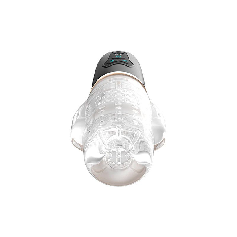 Buy Adam & Eve Adam's Gawk Gawk 2.0 - Clear USB Rechargeable Rotating & Vibrating Masturbator at Oh Joy. Discover premium sex toys with discreet shipping at the best price in NZ