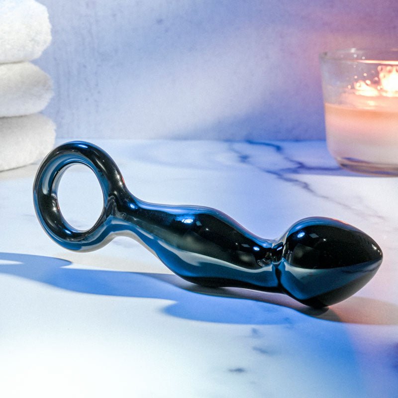 Buy Adam & Eve ADAMS GLASS PROSTATE MASSAGER - Black Glass 16.6 cm Prostate Massager at NZ’s Mega Adult Toys Store. Discover premium sex toys with discreet shipping at the best price in NZ