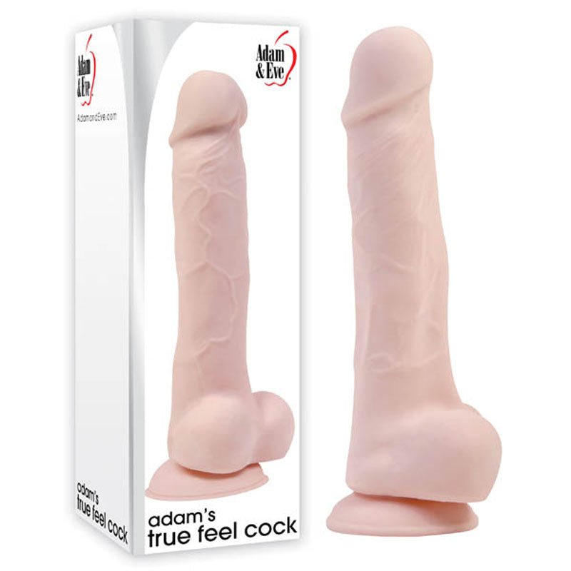 Buy Adam & Eve Adam's True Feel Cock - Flesh 17.8 cm (7'') Dong at Oh Joy. Discover premium sex toys with discreet shipping at the best price in NZ