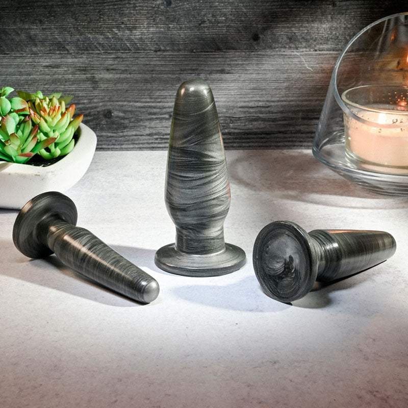 Buy Adam & Eve ANAL ROCKETS TRAINER SET - Black Butt Plugs - Set of 3 Sizes at NZ’s Mega Adult Toys Store. Discover premium sex toys with discreet shipping at the best price in NZ