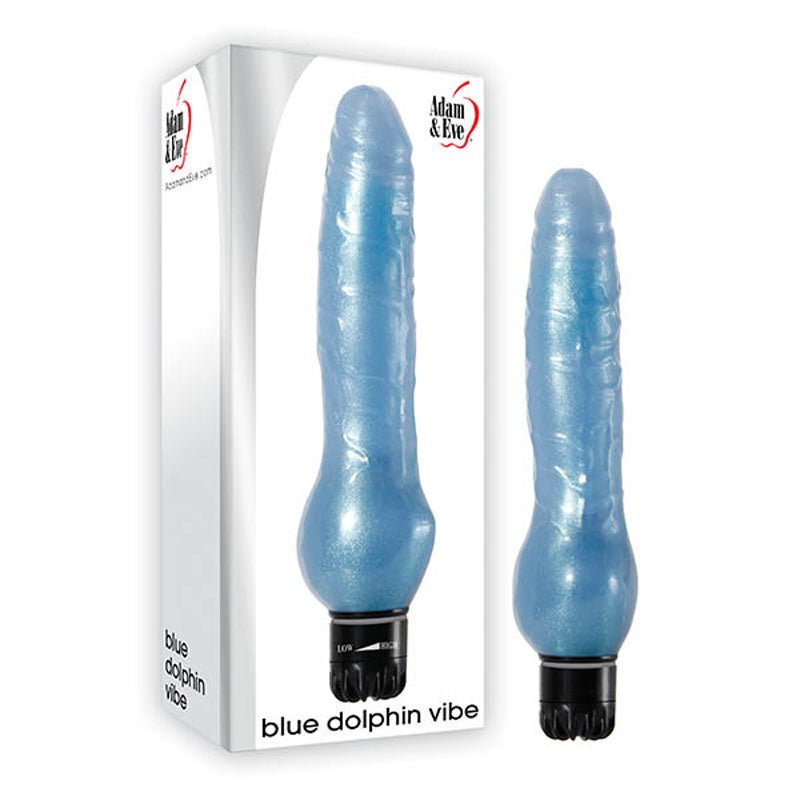 Buy Adam & Eve Blue Dolphin Vibe - Blue 21.6 cm (8.5'') Vibrator at Oh Joy. Discover premium sex toys with discreet shipping at the best price in NZ