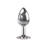 Buy Adam & Eve Clear Gem Anal Plug - Small - Metallic 7.1 cm Small Butt Plug with Clear Gem Base at Oh Joy. Discover premium sex toys with discreet shipping at the best price in NZ