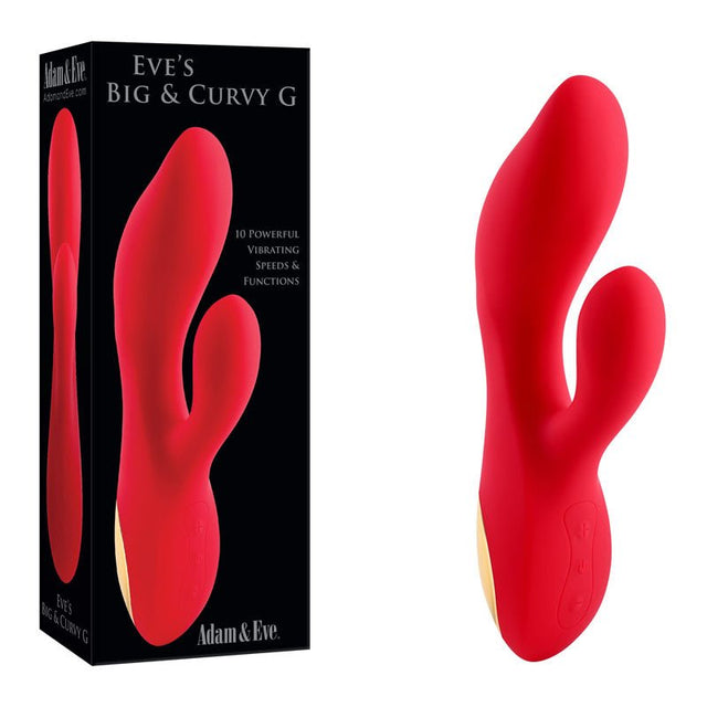 Buy Adam & Eve EVE'S BIG AND CURVY G - Red 19.8 cm USB Rechargeable Rabbit Vibrator at NZ’s Mega Adult Toys Store. Discover premium sex toys with discreet shipping at the best price in NZ