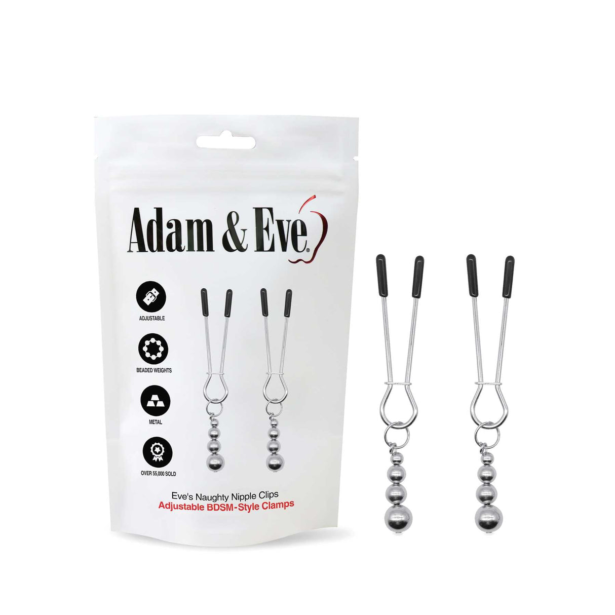 Buy Adam & Eve Eve's Naughty Nipple Clips - Set of 2 at Oh Joy. Discover premium sex toys with discreet shipping at the best price in NZ