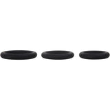 Buy Adam & Eve Silicone Penis Ring Set - Black Cock Rings - Set of 3 Sizes at Oh Joy. Discover premium sex toys with discreet shipping at the best price in NZ