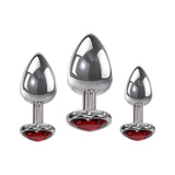 Buy Adam & Eve Three Hearts Gem Anal Plug Set - Metallic Butt Plugs with Gem Bases - Set of 3 Sizes at Oh Joy. Discover premium sex toys with discreet shipping at the best price in NZ