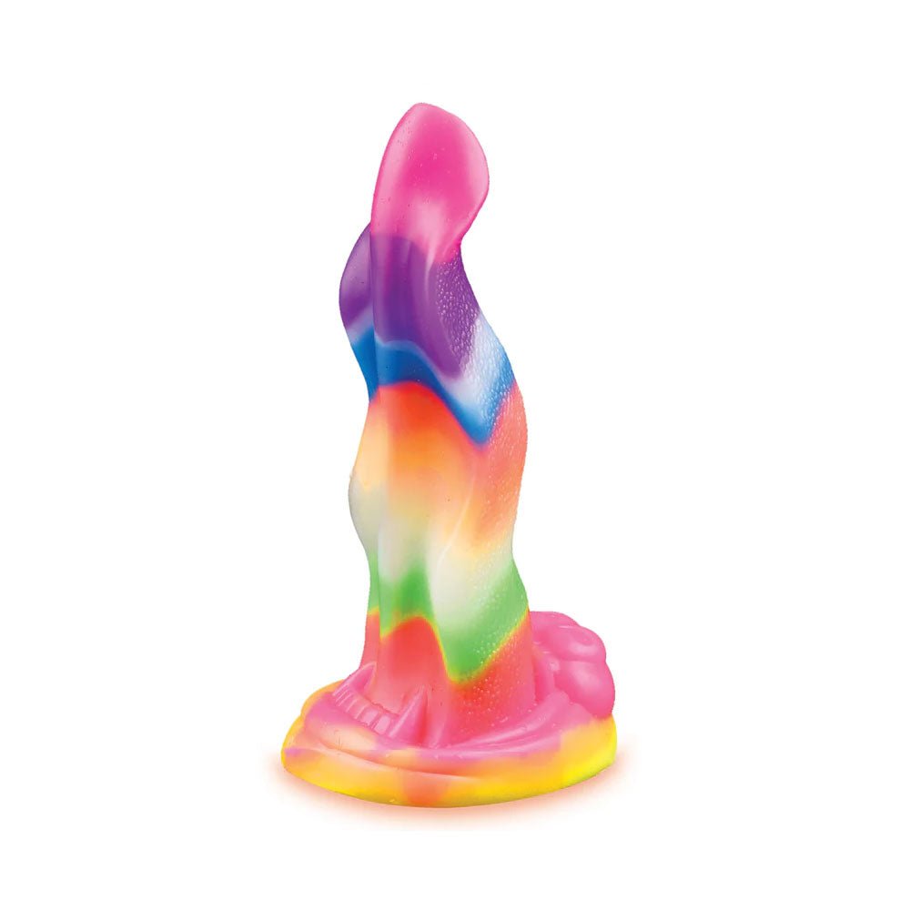 Buy Alien Nation - Lick Of The Lair - Glow in Dark Rainbow 17.8 cm Fantasy Dong at NZ’s Mega Adult Toys Store. Discover premium sex toys with discreet shipping at the best price in NZ