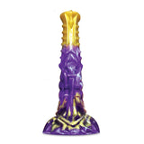 Buy Alien Nation - Obelisk - Purple/Gold 22.2 cm Fantasy Dong at NZ’s Mega Adult Toys Store. Discover premium sex toys with discreet shipping at the best price in NZ