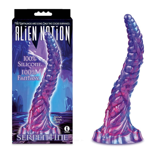 Buy Alien Nation - Serpentine - Purple 30 cm Fantasy Dong at NZ’s Mega Adult Toys Store. Discover premium sex toys with discreet shipping at the best price in NZ